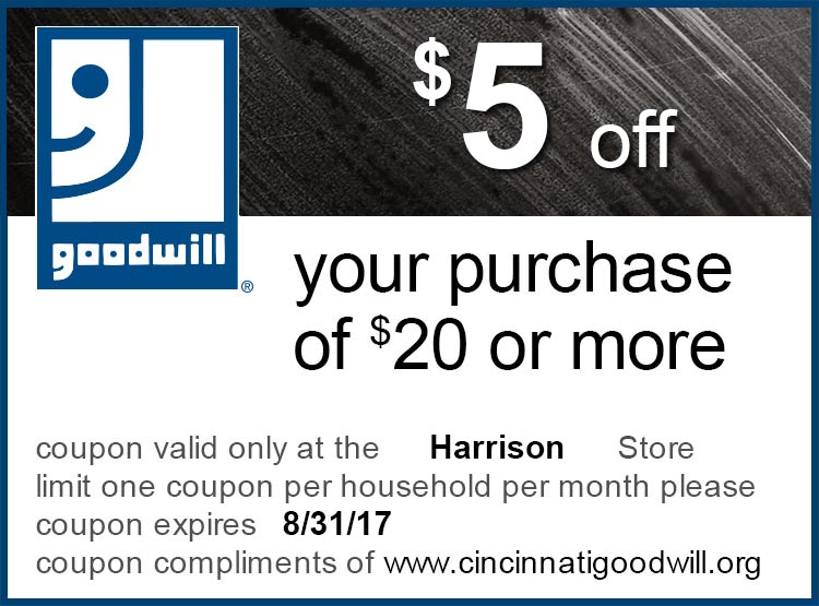 Store Promotions Ohio Valley Goodwill Industries