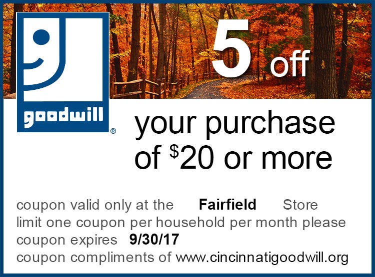 Store Promotions Ohio Valley Goodwill Industries