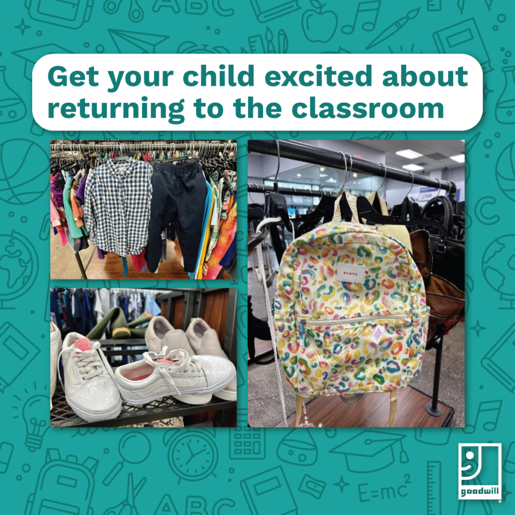 Get your child excited about returning to the classroom