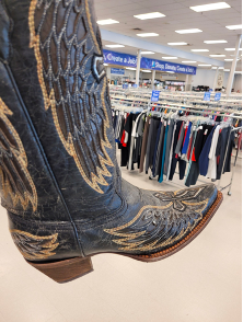 Cowboy boot from Ohio Valley Goodwill