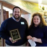 Matt Burnheimer with Aimee Rittner at SWORA Awards